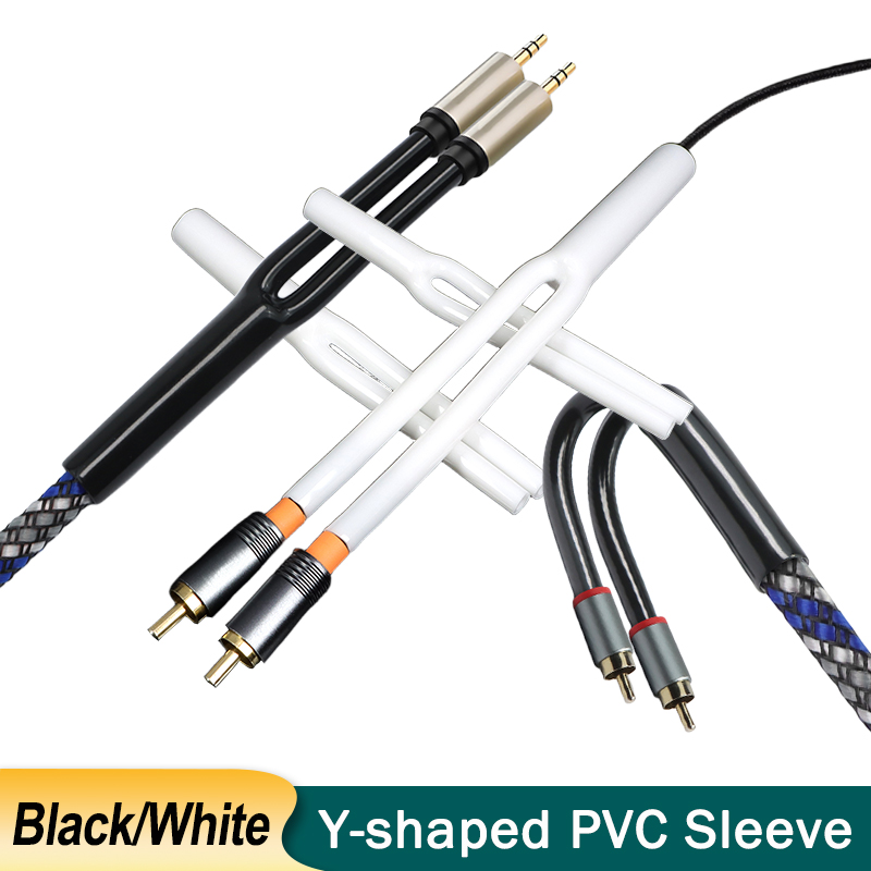 Audio Splitter Y - 2-100 szt. tulei PVC w kształcie
