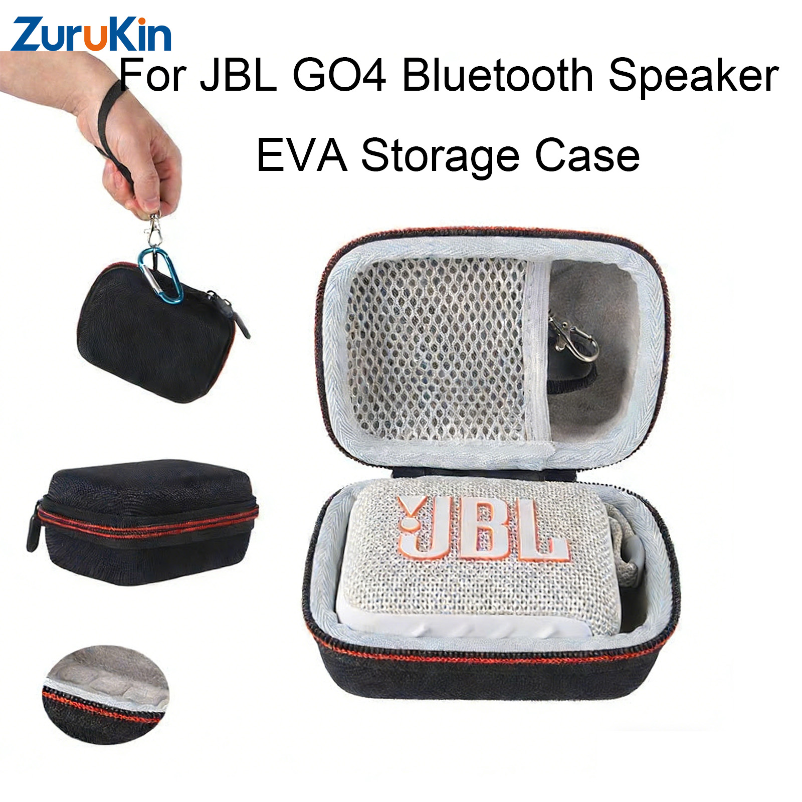 Jbl Speaker Go 4 - Przenośny futerał do przenoszenia głośnika Bluetooth