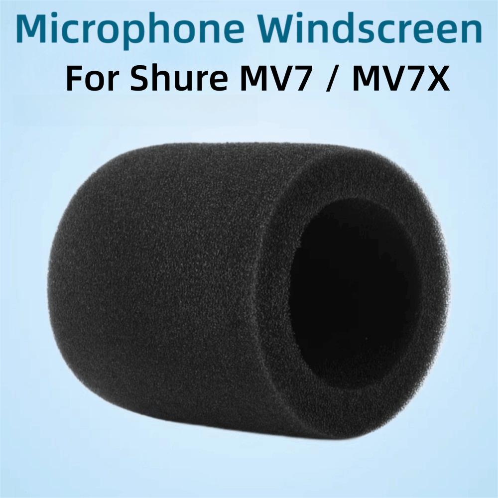 Shure Mic Mv7 - Wymienna osłona mikrofonu z włókniny, piankowa