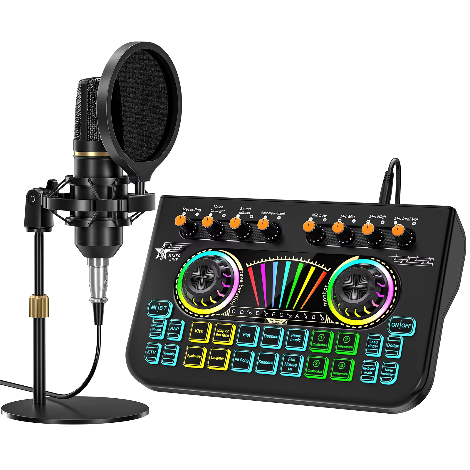 Shure Mic Sm58 - Zestaw mikrofonowy Tenlamp X3 BM800 do