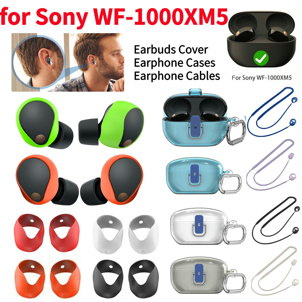 Sony Headphone Wf-1000Xm5 - 5 par silikonowe wkładki douszne 5