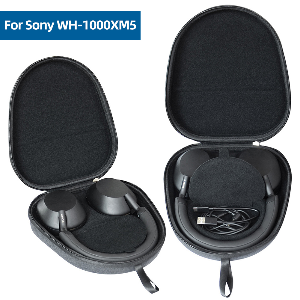Twardy futerał do przenoszenia – Sony Headphone Wh-1000Xm5 recenzja i cena