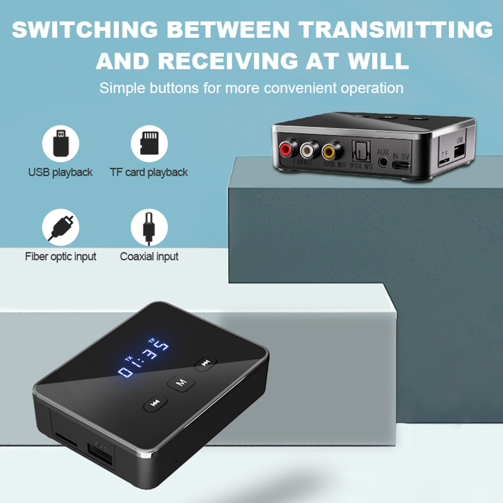 Nadajnik-odbiornik BT 5.4 z RC – Bluetooth Adapter Receiver recenzja i cena