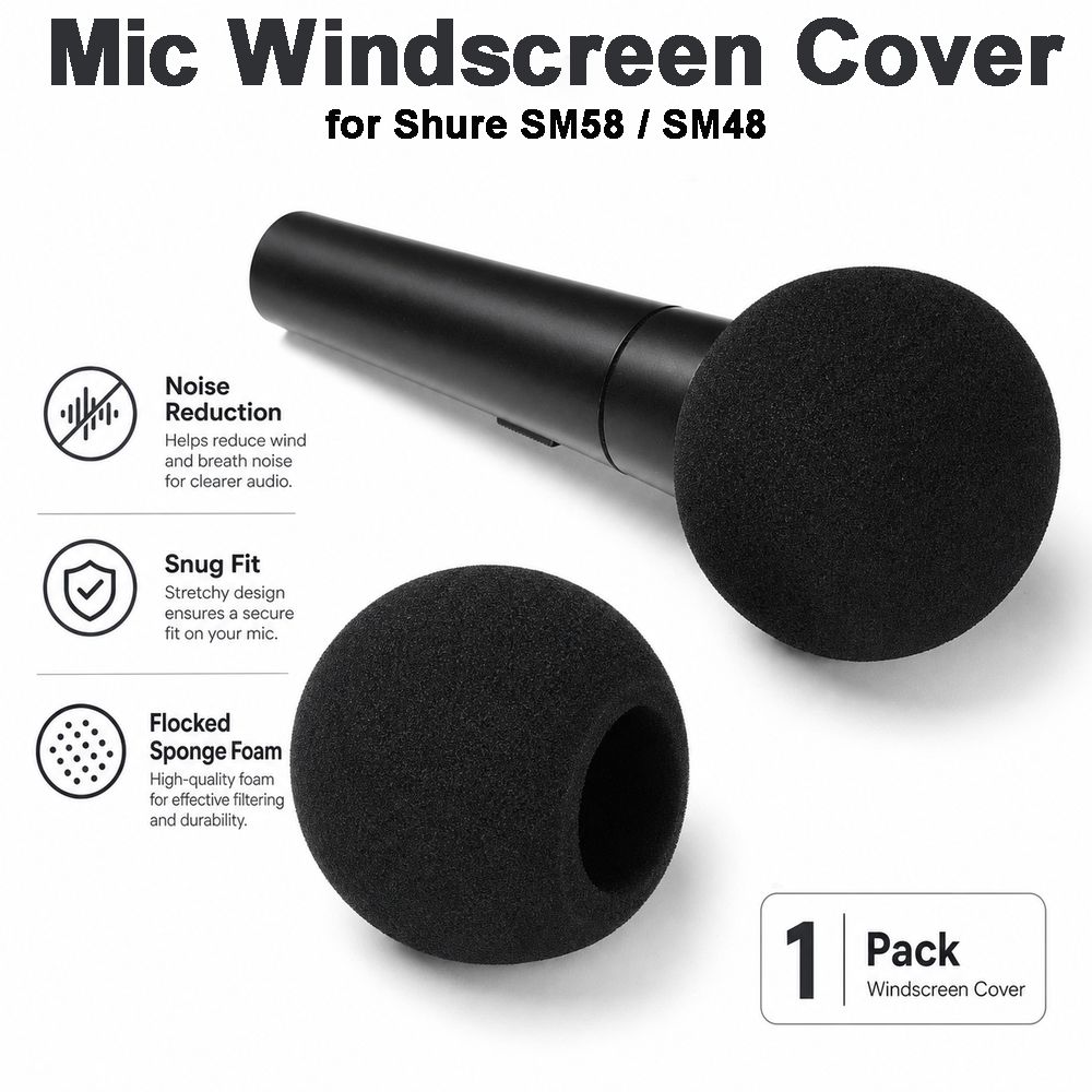 Wymienna osłona mikrofonu z wł – Shure Mic Sm58 recenzja i cena
