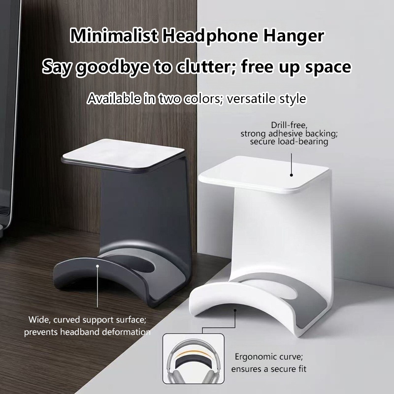 Uniwersalny samoprzylepny plas – Headphone Stand Desk recenzja i cena