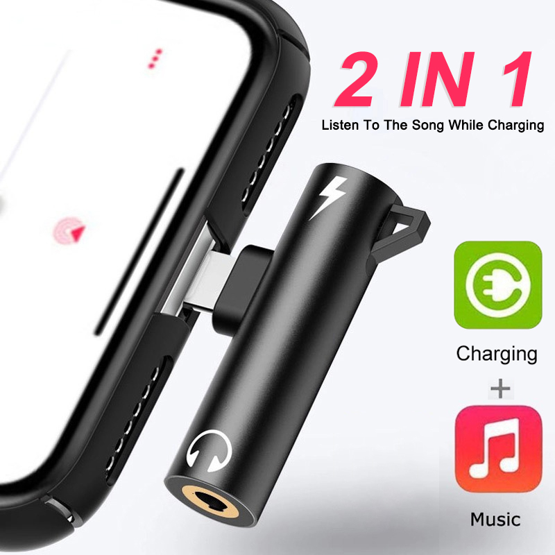 Adapter audio i ładowania 2 w  – Earphone Splitter Jack recenzja i cena