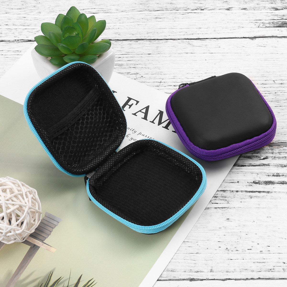 5 szt. Mini etui na słuchawki, – Headphone Case Hard recenzja i cena
