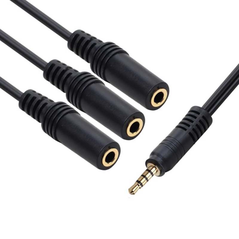 1 szt. 3,5 mm 3-portowy adapte – Earphone Splitter Jack recenzja i cena