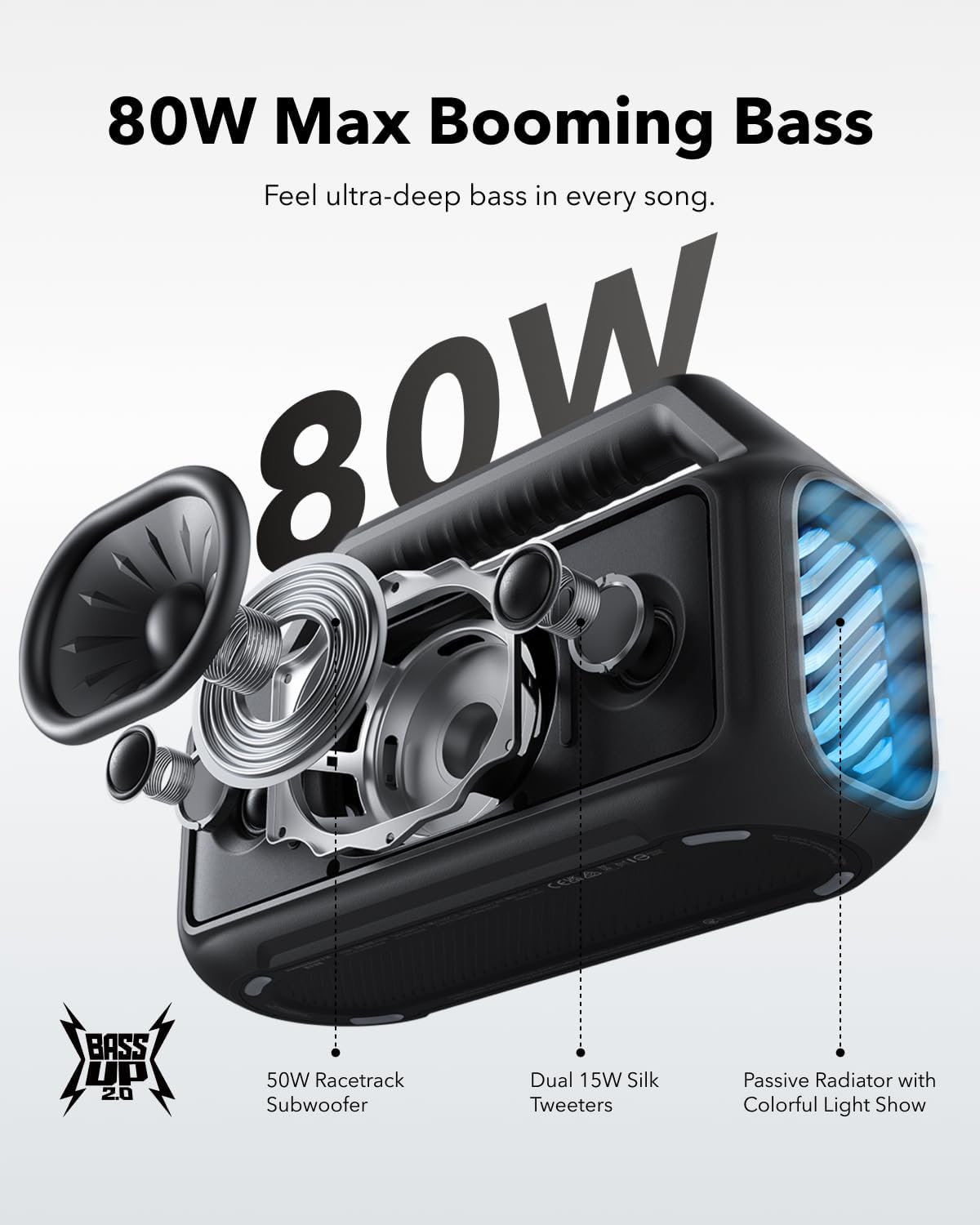 Soundcore Boom V2 marki Anker, – Anker Speaker Soundcore Boom 2 recenzja i cena