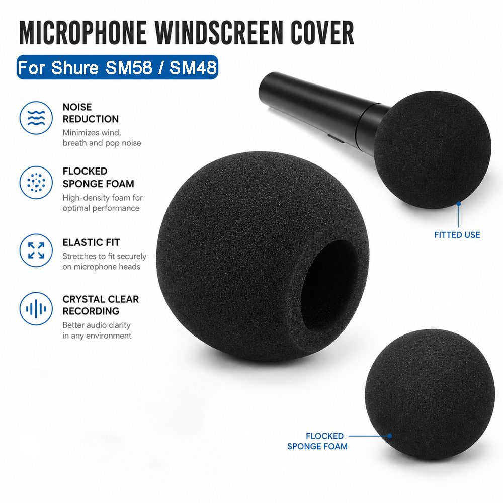 Wymienna osłona mikrofonu z gą – Shure Mic Sm58 recenzja i cena