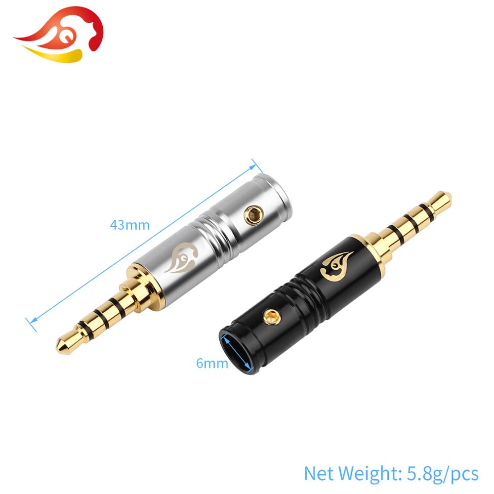 QYFANG gniazdo Audio 3.5mm 3/4 – Audiophile Headphone Wired recenzja i cena