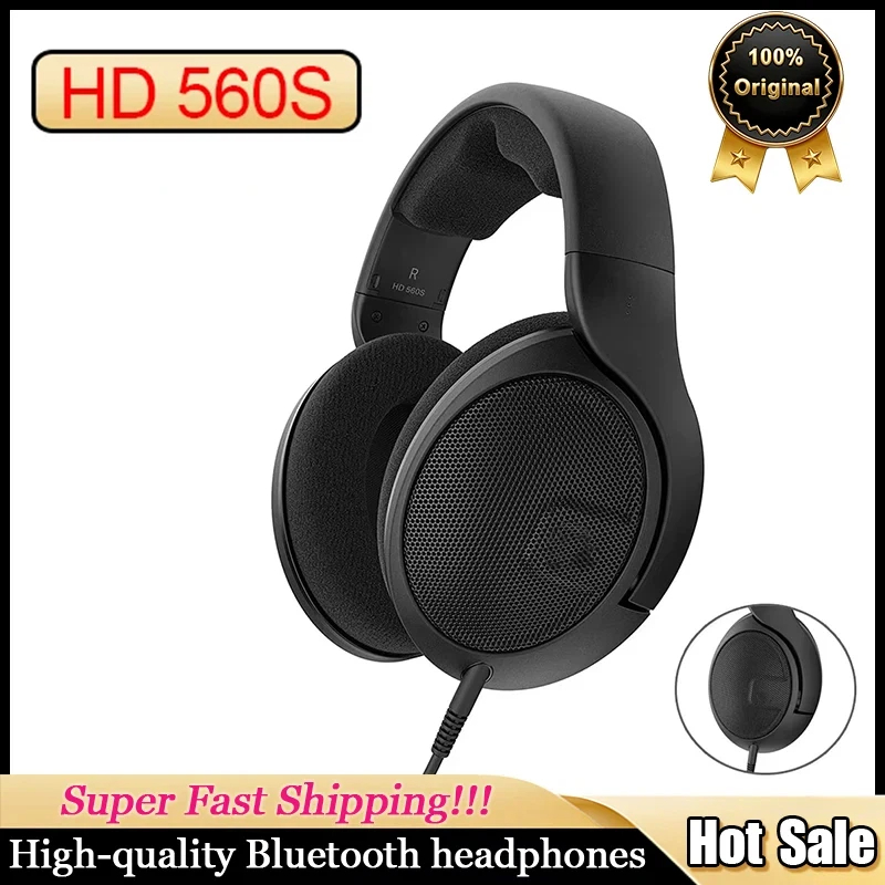 Oryginalne słuchawki nauszne S – Sennheiser Headphone Hd 560S recenzja i cena