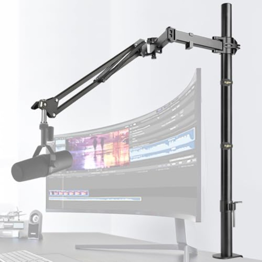 Ramię do mikrofonu, regulowany – Shure Mic Sm7B recenzja i cena