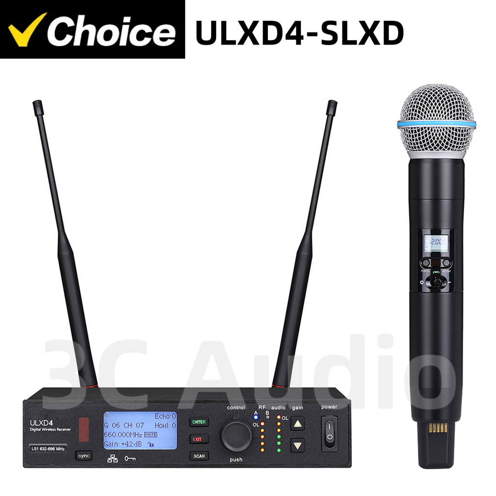 ULXD4-SLXD 500/600MHz Profesjo – Shure Mic Sm58 recenzja i cena