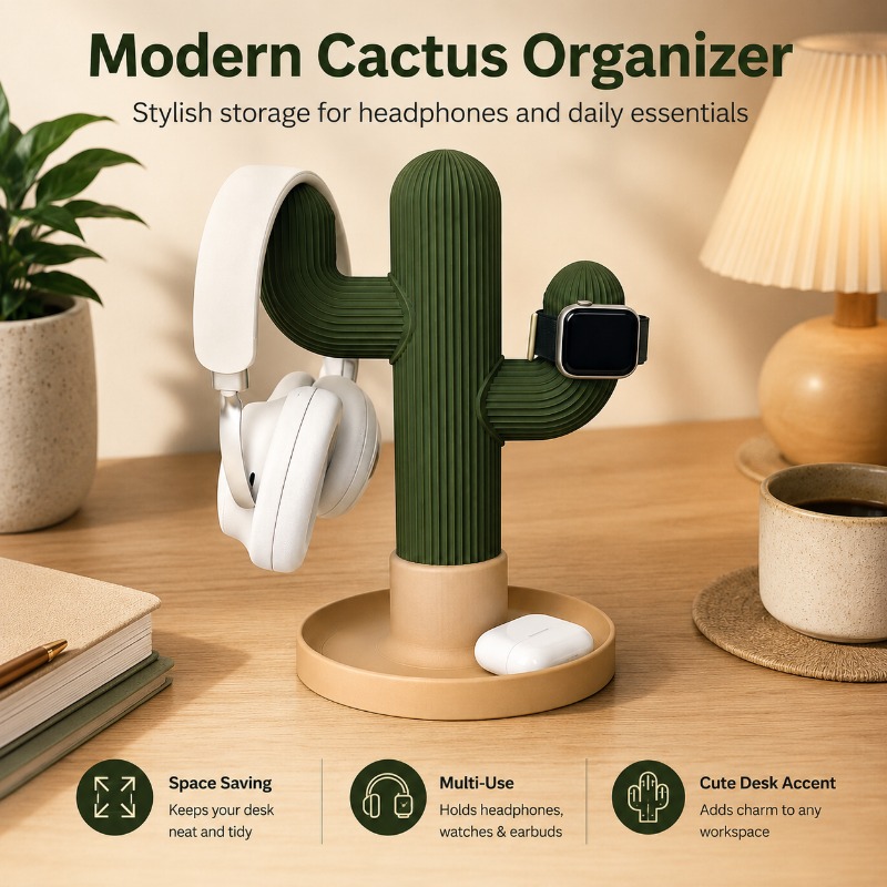 Minimalistyczny stojak na słuc – Headphone Stand Desk recenzja i cena